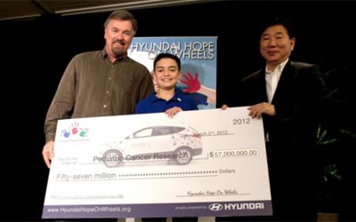 Hyundai Hope on Wheels for Cancer Research
