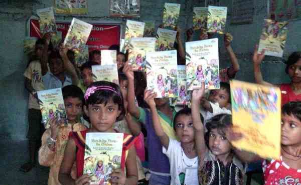 Kids Attending RMN Foundation School in New Delhi, India