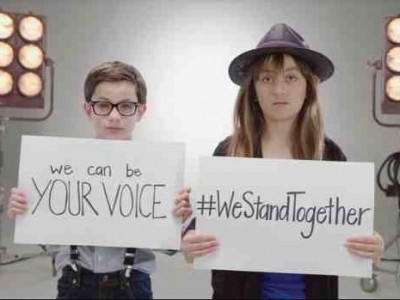 #WeStandTogether Lip Sync Challenge to Fight Child Abuse