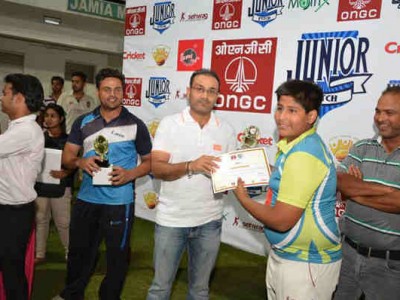 Sehwag Cricket Academy’s Cricket League for Children