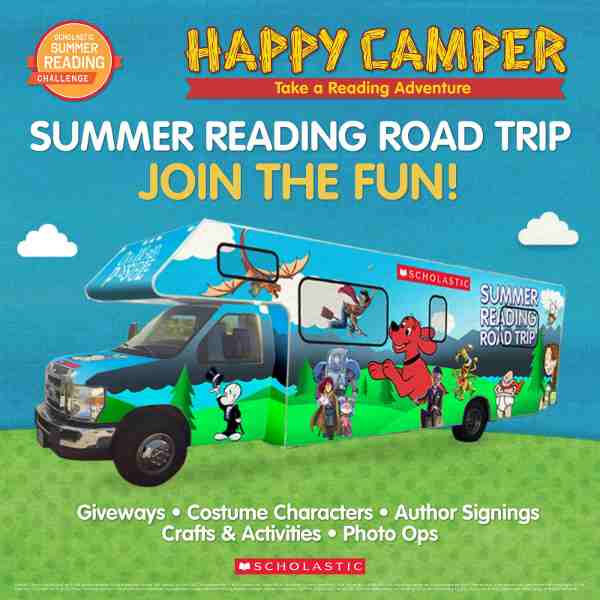 Scholastic Launches Summer Reading Challenge and Reading Road Trip