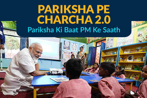 Pariksha Pe Charcha with PM Narendra Modi. Photo: MyGovIndia (file photo)