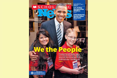 Scholastic Kid Reporters Interview President Obama