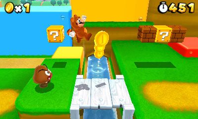 Mushroom Kingdom Goes 3D in Super Mario 3D Land