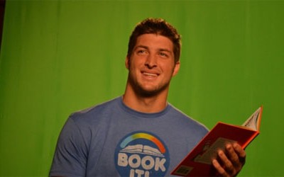 Tim Tebow to Read for Pizza Hut Reading Program