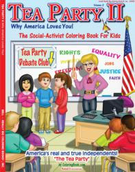 Really Big Tea Party Coloring Book for Kids