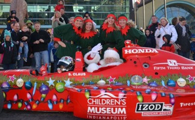 Santa Arrives at Children’s Museum