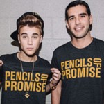 Justin Bieber Goes with Pencils of Promise