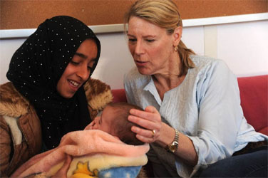 Carolyn Miles Visits Syrian Refugees in Jordan