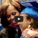 First Lady Michelle Obama Says Reach Higher