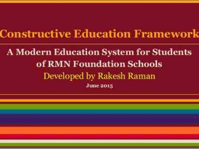 Constructive Education Framework for Students in India