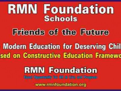 RMN Foundation to Open Free Schools for Deserving Children