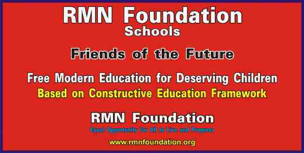 RMN Foundation Free Schools for Deserving Children