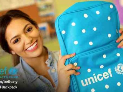 YouTube Star Bethany Mota Helps Kids Go Back to School