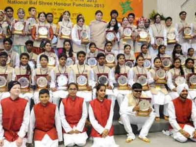 Indian Children Receive National Bal Shree Awards