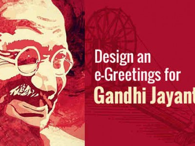 E-Greetings Design Contest for Gandhi Jayanti 2016