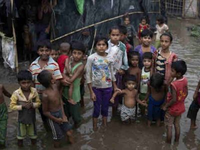 Rohingya Refugee Children Face Deadly Monsoon Rains