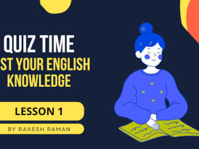 Test Your English Knowledge Quiz Lesson 1 Video