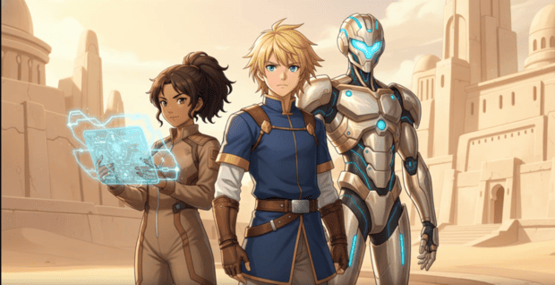 Robojit and the Sand Planet: A New Global Sci-Fi Adventure Inspires Young Readers and Future Creators