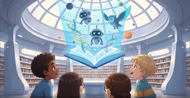 Robojit and the Eternal Torch: Technology Story for School and College Students