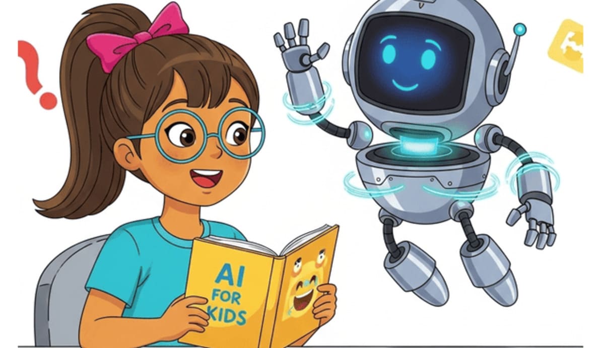 AI for Kids Picture Book by Rakesh Raman