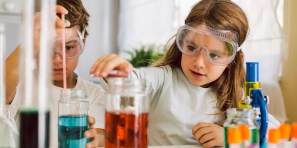 Representational AI-generated Image of Science Experiments at Home for Children | RMN Kids News
