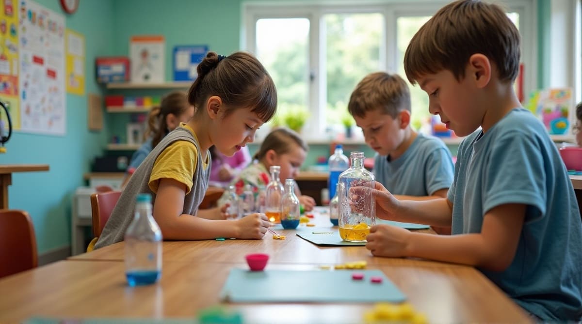 Representational AI-generated Image of Science Experiments at Home for Children | RMN Kids News